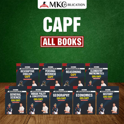 Order Online CAPF All Books (2026 Edition) at Affordable Price