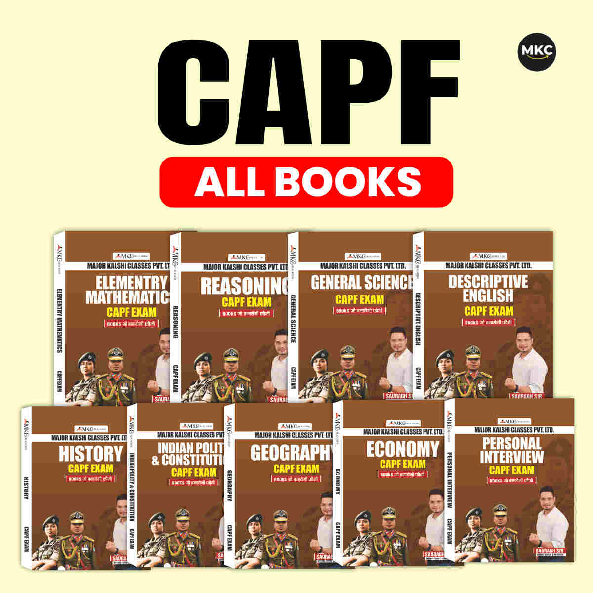Order Online CAPF All Books (2026 Edition) at Affordable Price
