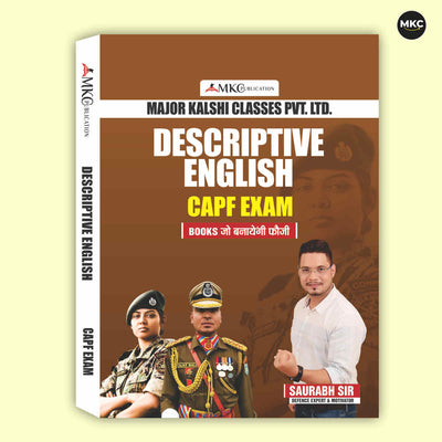Order CAPF Descriptive English Book (2026 Latest Edition) Online at a Reasonable Price