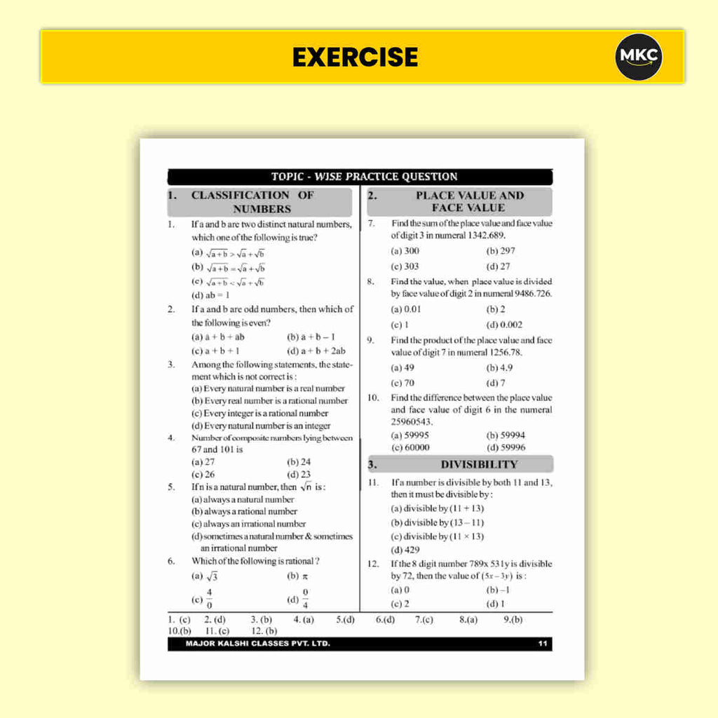 Agniveer-Army WMP Arithmetic Book